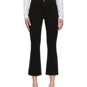 FRAME Le Crop Mini Boot Jeans Size 24 Black